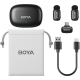 Бездротовий петличний мікрофон BOYA mini-14 Type-C Black