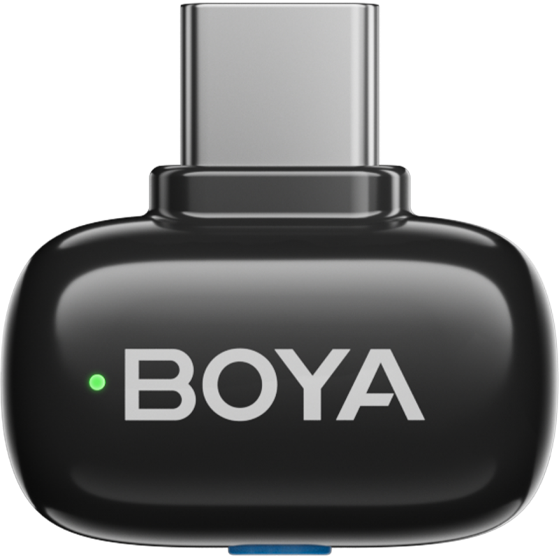 Бездротовий петличний мікрофон BOYA mini-14 Type-C Black