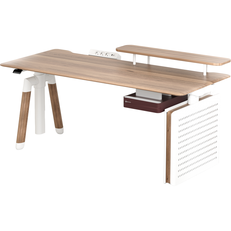 Комп’ютерний стіл з електрорегулюванням висоти Sihoo D07 1.6m Maple/White