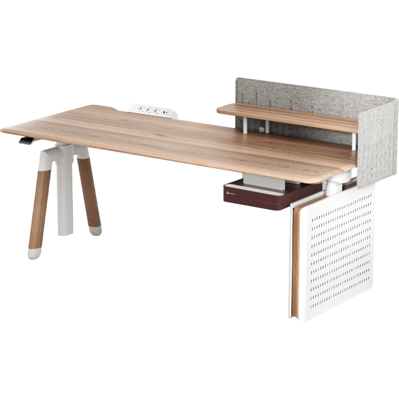 Комп’ютерний стіл з електрорегулюванням висоти Sihoo D07 1.8m Maple/White
