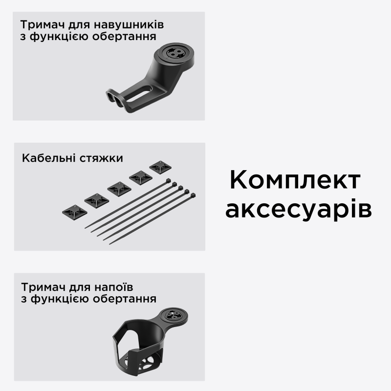 Стіл з електрорегулюванням висоти Anda Seat Xtreme Pro 1600x800 Black