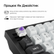 Клавіатура бездротова Keychron Q6 HE Magnetic Switch Black RGB (Q6H-M1-UA)