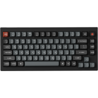 Клавіатура дротова Keychron V1 8K Keychron Super Red Switch Black RGB (V1W-D1-UA)