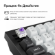 Клавіатура бездротова Keychron Q1 HE Magnetic Switch Black RGB (Q1H-M1-UA)