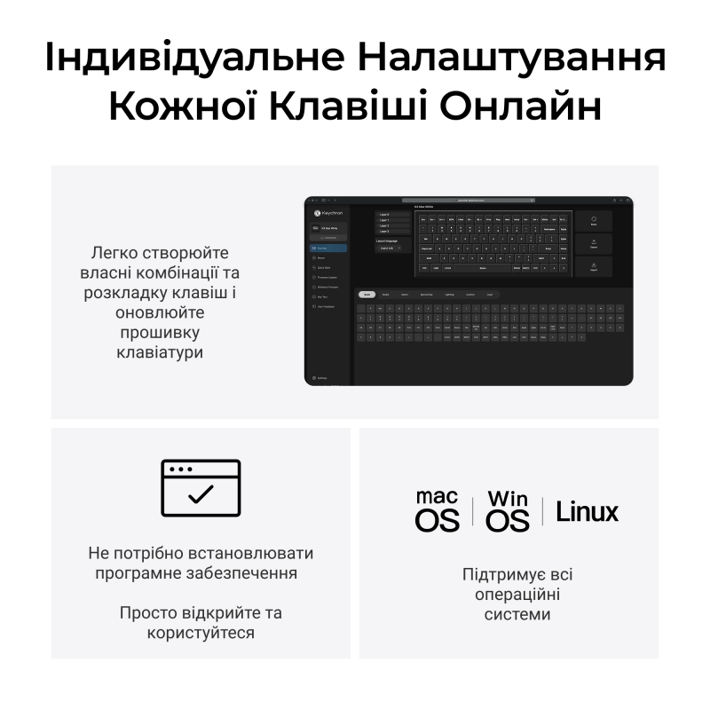 Клавіатура бездротова Keychron K3 Max Gateron Brown Switch Black RGB (K3M-H3-UA)