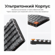 Клавіатура бездротова Keychron K3 Max Gateron Brown Switch Black RGB (K3M-H3-UA)