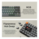 Клавіатура бездротова Keychron K3 Max Gateron Brown Switch Black RGB (K3M-H3-UA)