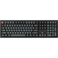 Клавіатура дротова Keychron V6 8K Keychron Super Red Switch Black RGB (V6W-D1-UA)