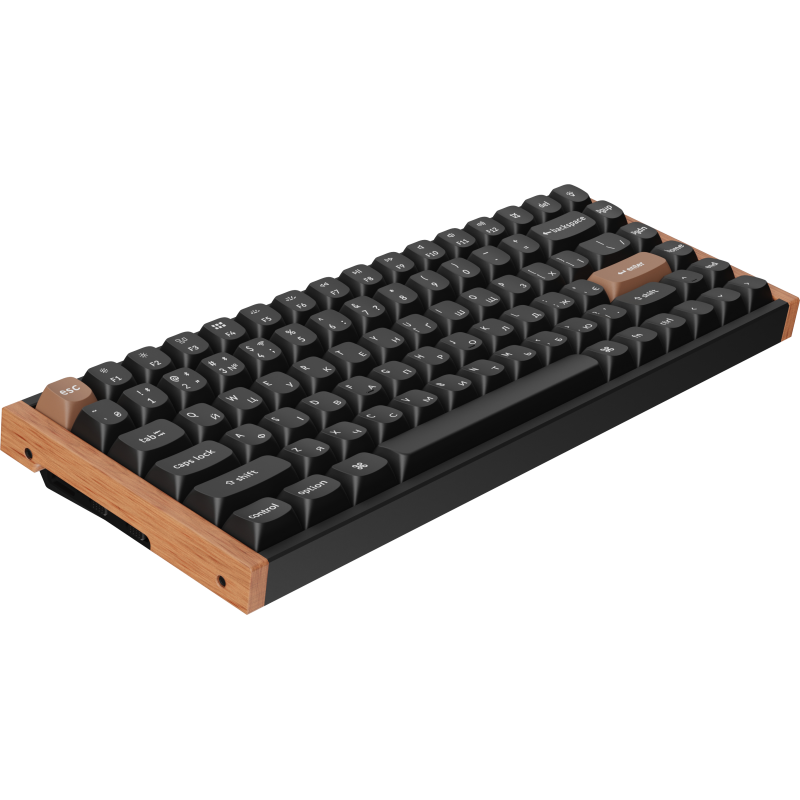 Клавіатура бездротова Keychron K2 HE Magnetic Switch Black RGB (K2H-F1-UA)