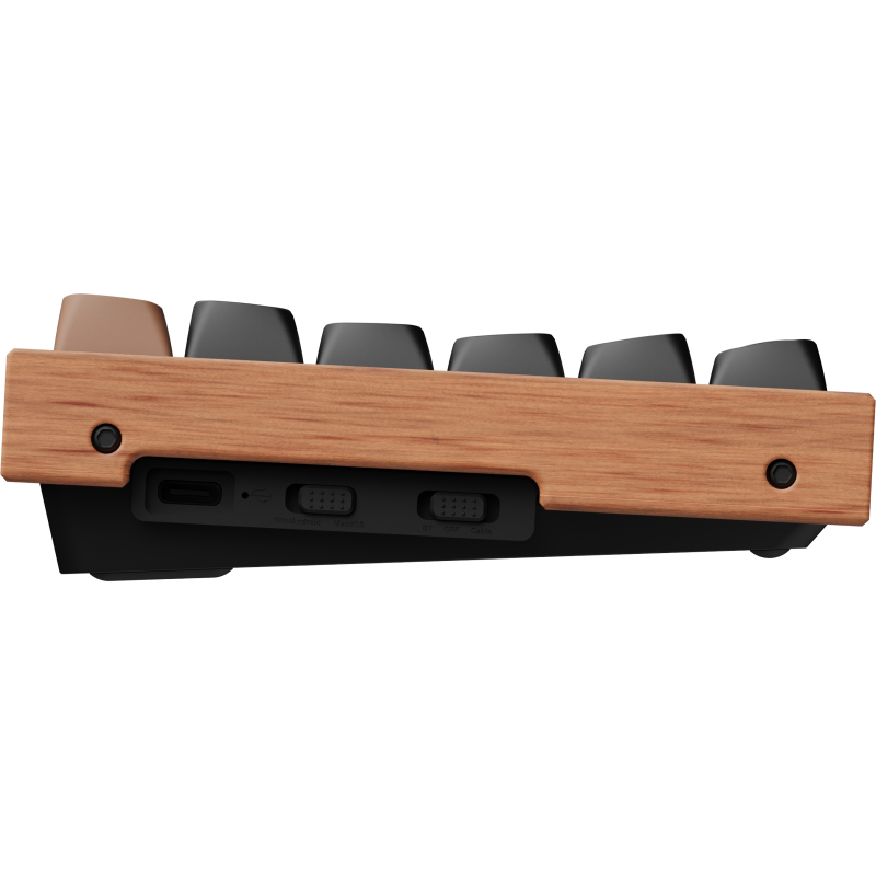 Клавіатура бездротова Keychron K2 HE Magnetic Switch Black RGB (K2H-F1-UA)