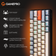 Дротова механічна клавіатура GamePro MK130 V2 Infinity QLAB Sakura Black (MK130-V2-B-QS)