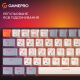 Дротова механічна клавіатура GamePro MK130 V2 Infinity QLAB Sakura Black (MK130-V2-B-QS)