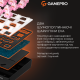 Дротова механічна клавіатура GamePro MK130 V2 Infinity QLAB Sakura Black (MK130-V2-B-QS)
