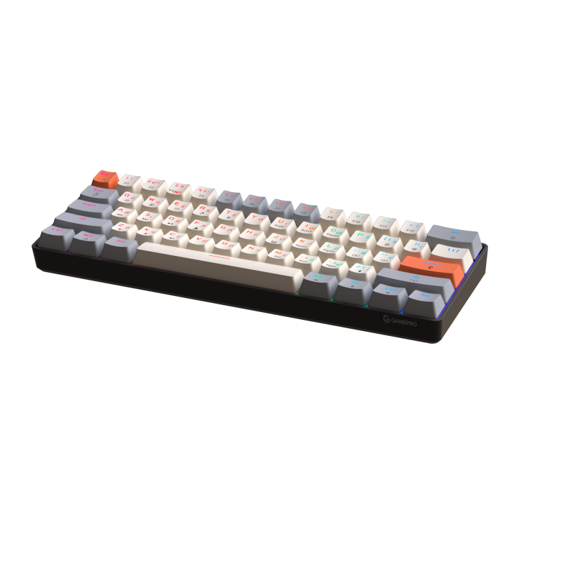 Дротова механічна клавіатура GamePro MK130 V2 Infinity QLAB Sakura Black (MK130-V2-B-QS)
