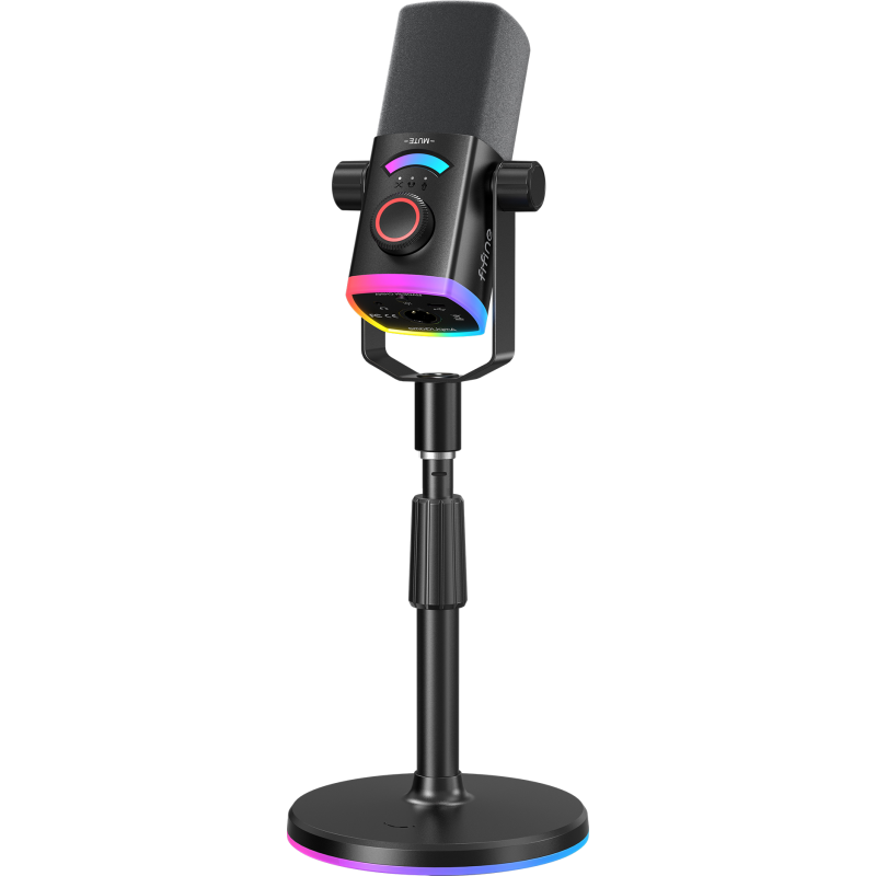 Мікрофон динамічний Fifine AM8PROS XLR/USB Black