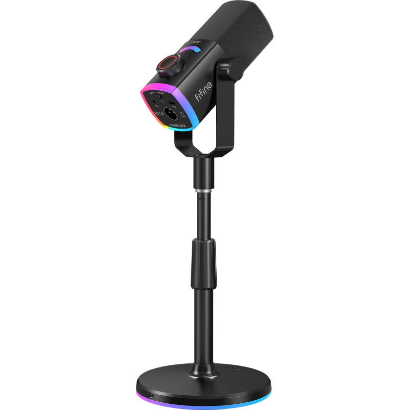 Мікрофон динамічний Fifine AM8PROS XLR/USB Black