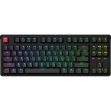 Клавіатура бездротова Keychron C3 Max Super Red Switch Black RGB (C3M-H1-UA)