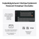 Клавіатура бездротова Keychron C3 Max Super Red Switch Black RGB (C3M-H1-UA)