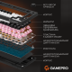 Дротова механічна клавіатура GamePro MK160 V2 Warden QLAB Sakura Black (MK160-V2-B-QS)