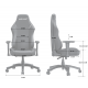 Крісло геймерське ігрове Anda Seat Luna Size L до 100 кг Blue Fabric (AD18-44-S-F)