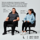 Крісло геймерське ігрове Anda Seat Luna Size L до 100 кг Blue Fabric (AD18-44-S-F)