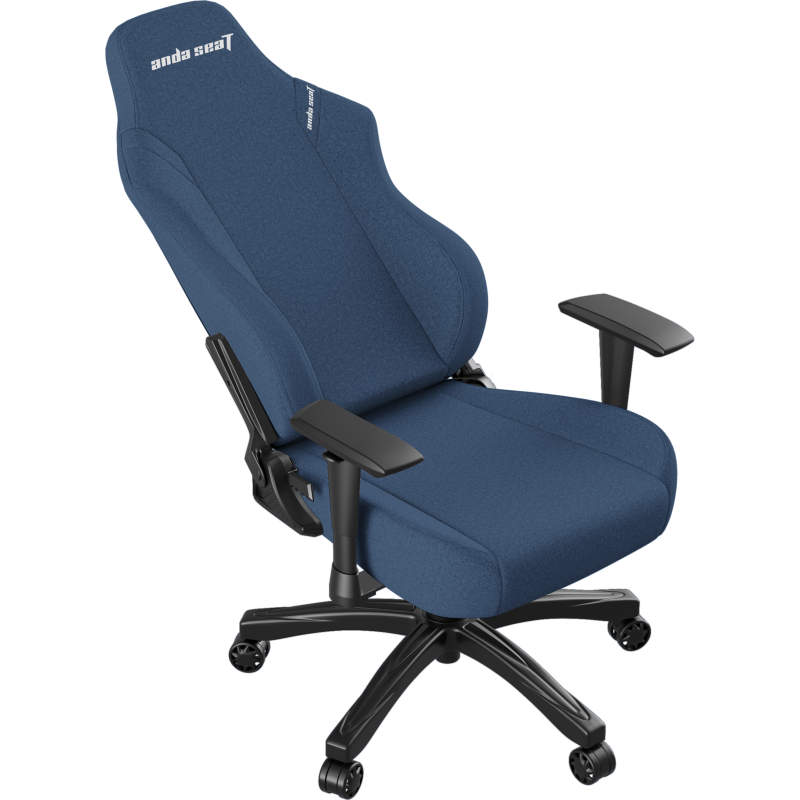 Крісло геймерське ігрове Anda Seat Luna Size L до 100 кг Blue Fabric (AD18-44-S-F)