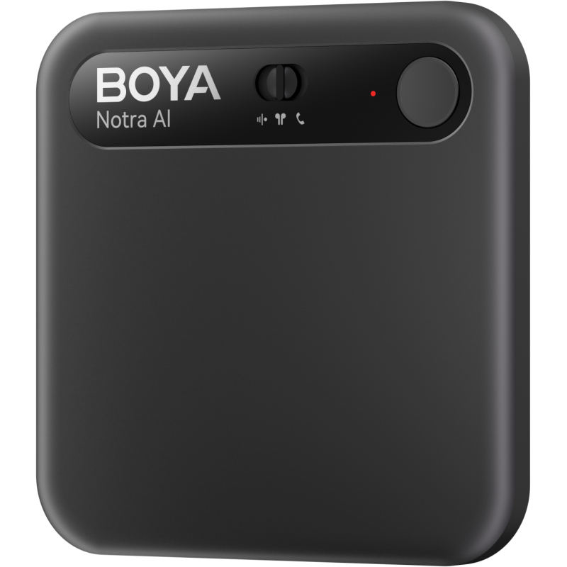 Диктофон з штучним інтелектом Boya Notra Black