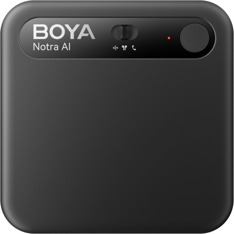 Диктофон з штучним інтелектом Boya Notra Black