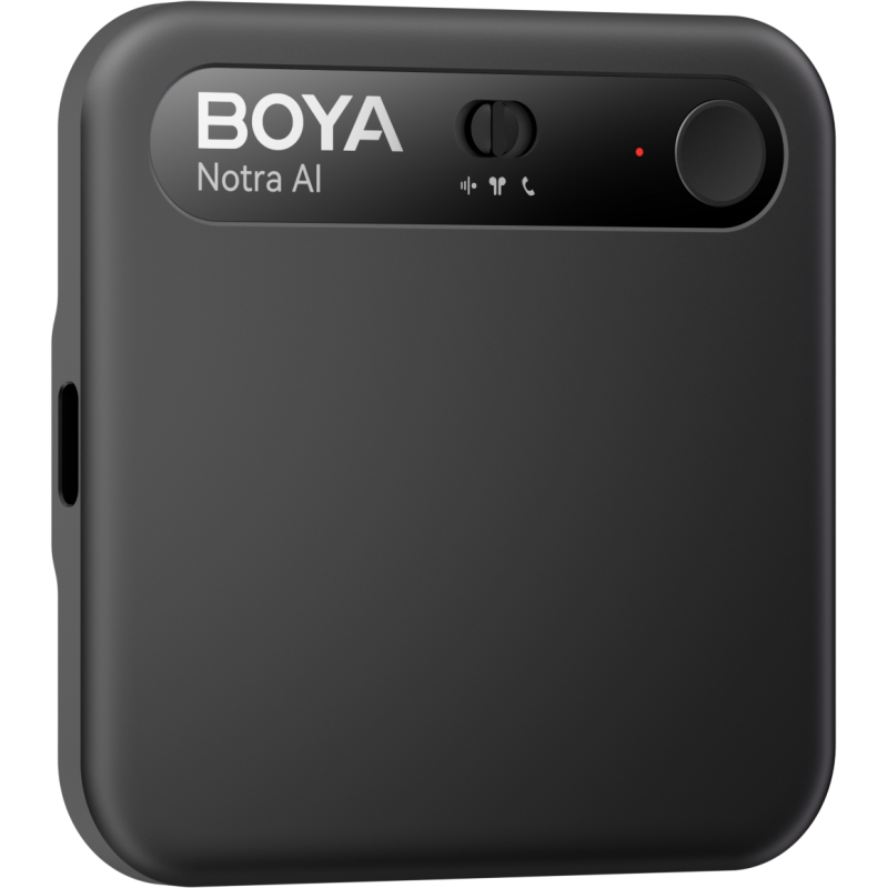 Диктофон з штучним інтелектом Boya Notra Black