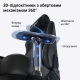 Крісло геймерське ігрове Anda Seat Phantom 4 Pro L до 100 кг Black Fabric  (AD18YSDC-72-B-F-B02)