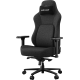 Крісло геймерське ігрове Anda Seat Phantom 4 Pro L до 100 кг Black Fabric  (AD18YSDC-72-B-F-B02)