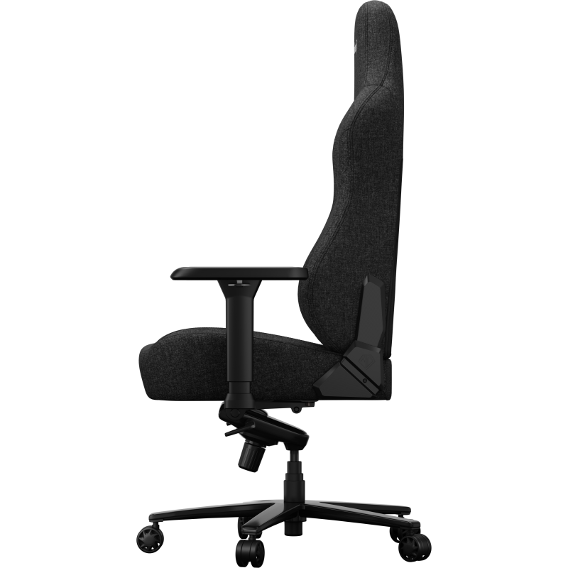 Крісло геймерське ігрове Anda Seat Phantom 4 Pro L до 100 кг Black Fabric  (AD18YSDC-72-B-F-B02)