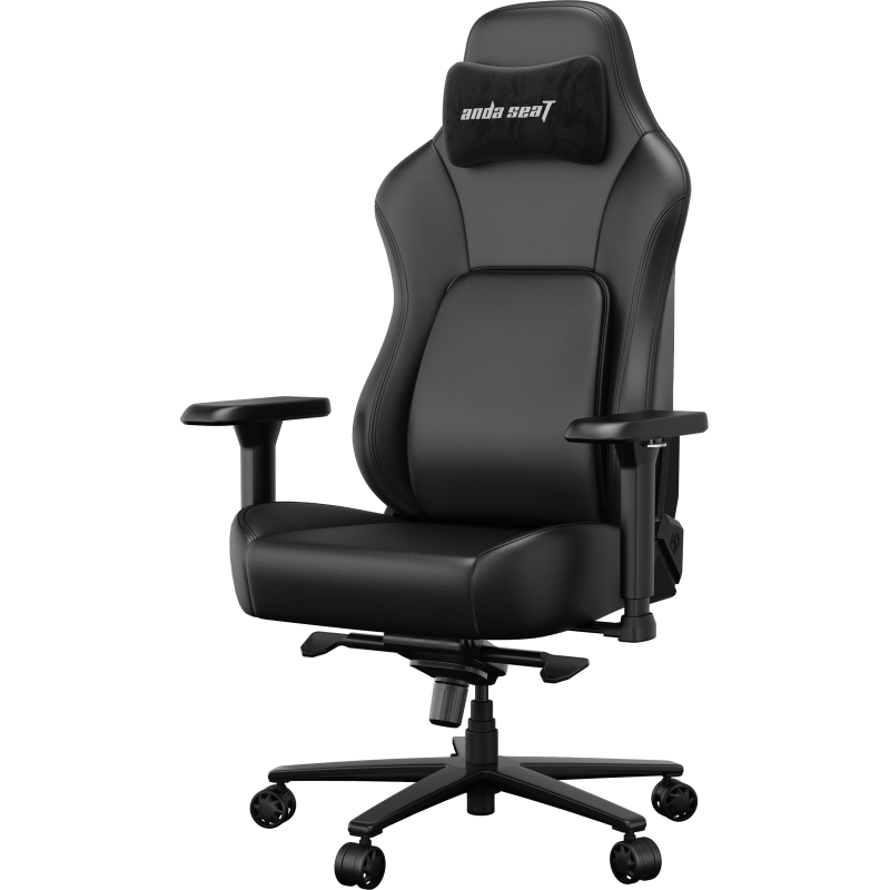 Крісло геймерське ігрове Anda Seat Phantom 4 Pro L до 100 кг Black (AD18YSDC-72-B-PV-B02)