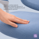 Крісло дитяче Qlab Kids Edition KC327BL Grey Blue
