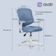 Крісло дитяче Qlab Kids Edition KC327BL Grey Blue