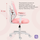 Крісло дитяче Qlab Kids Edition KC327P Pink