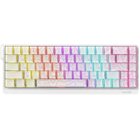 Дротова механічна клавіатура Ajazz NK68 V2 Red Switch (NK68-V2-R-S-W)