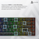 Ігрова магнітна клавіатура Ajazz AK680 V2 Ice Island Magnetic Switch (AK680-V2-I-S-B)