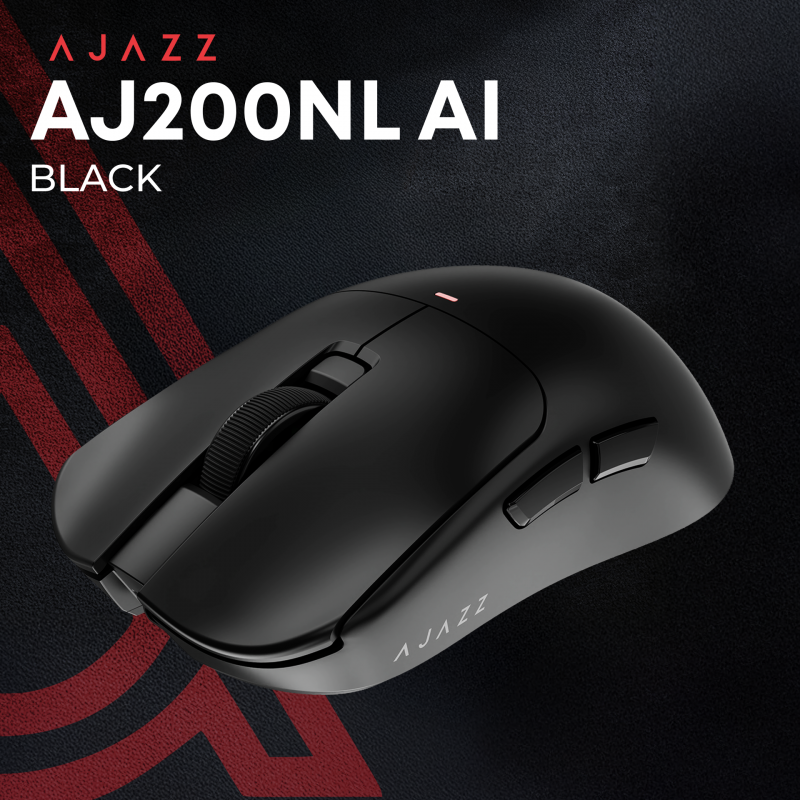 Бездротова миша Ajazz AJ200 Near Link AI MC Black (AJ200-NL-AI-MC-B)