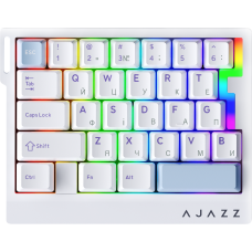 Дротова магнітна клавіатура Ajazz AK029 Ice lsland Magnetic Switch (AK029-I-WB)