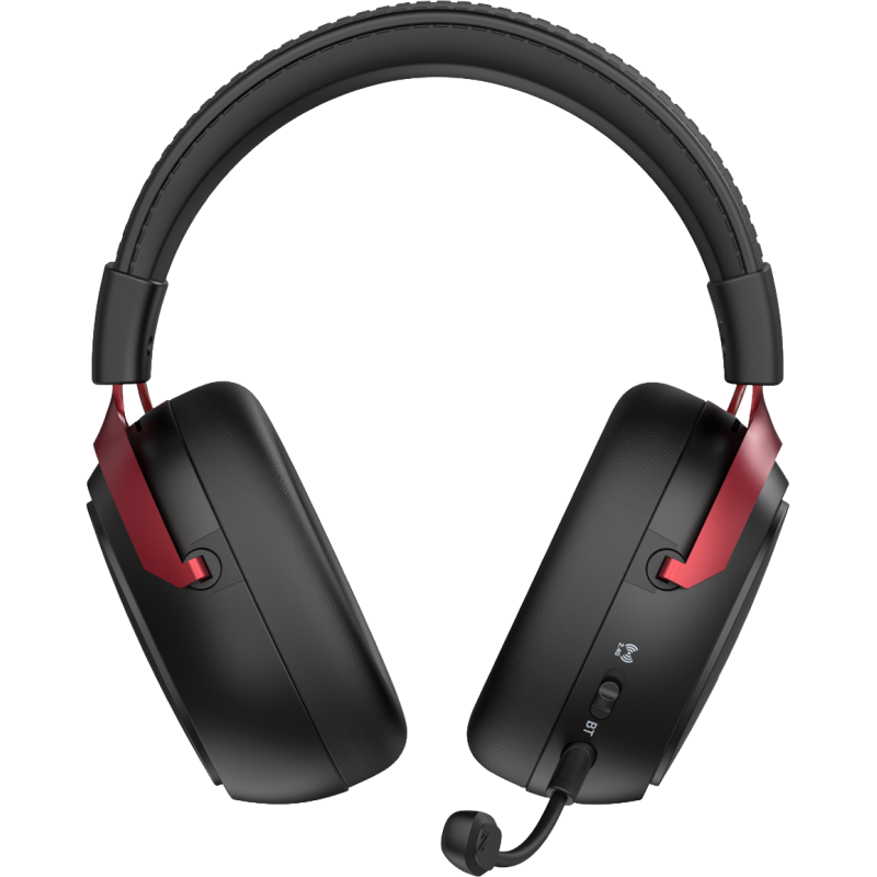 Бездротова ігрова гарнітура Ajazz AHM10 Max Black (AHM10-MAX-B)