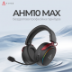 Бездротова ігрова гарнітура Ajazz AHM10 Max Black (AHM10-MAX-B)