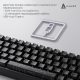 Дротова механічна клавіатура Ajazz NK68 V2 Red Switch (NK68-V2-R-S-B)