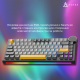 Бездротова механічна клавіатура Ajazz AK820 V2 Coconut Flake Switch (AK820-V2-CF-BGY)