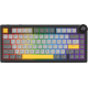 Бездротова механічна клавіатура Ajazz AK820 V2 White Peach Switch (AK820-V2-WP-BGY)