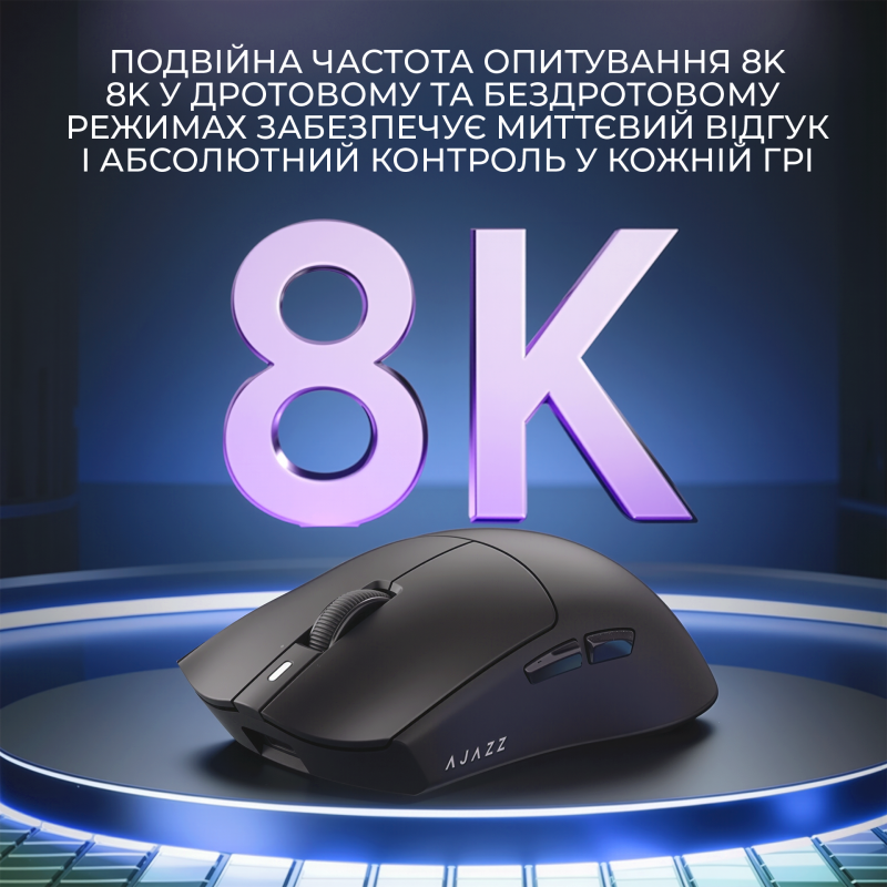 Бездротова миша Ajazz AJ139 Near Link V3 Pro+ Black (AJ139-NL-V3-PRO-B)