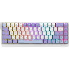 Дротова механічна клавіатура Ajazz NK68 V2 Red Switch (NK68-V2-R-PWB)