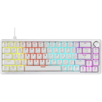 Дротова механічна клавіатура Ajazz AK690 Peach Mist Switch (AK690-PM-W)