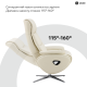 Крісло-реклайнер софа Qlab RC210B Black