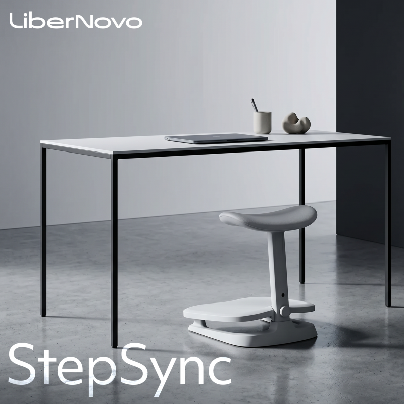 Ергономічна підставка для ніг LiberNovo StepSync Footrest Glacier Omni Pro